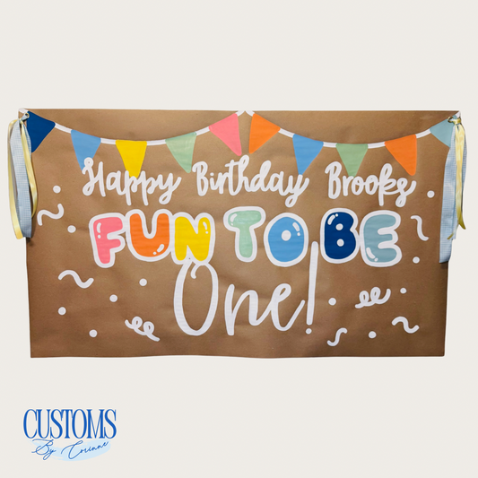 5 FT Misc Banner - Custom