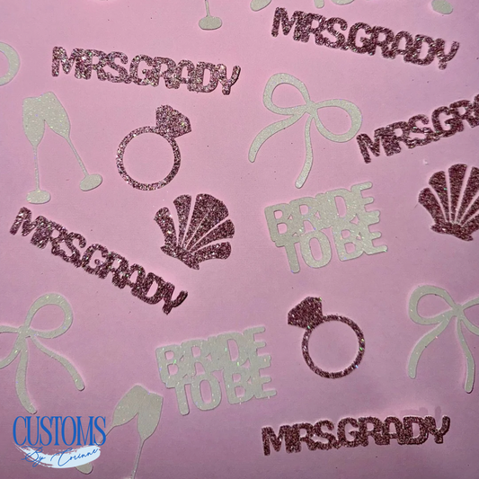 Personalized Sparkle Confetti - 100 pieces